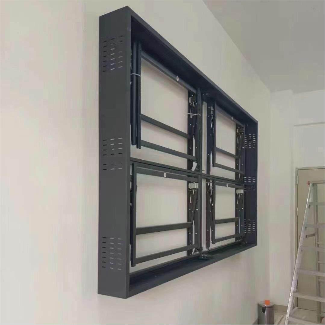 Telescopic Hydraulic Gas Strut Metal Rebound Bracket for 43-65 Inch Screens Hydraulic Telescopic Gas Strut 43-65-inch Bracket