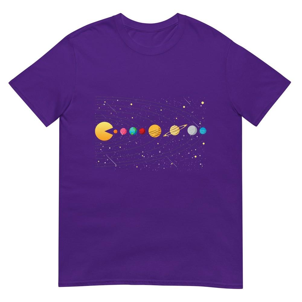Funny Solar System Astronauts Space Video Games Tshirt