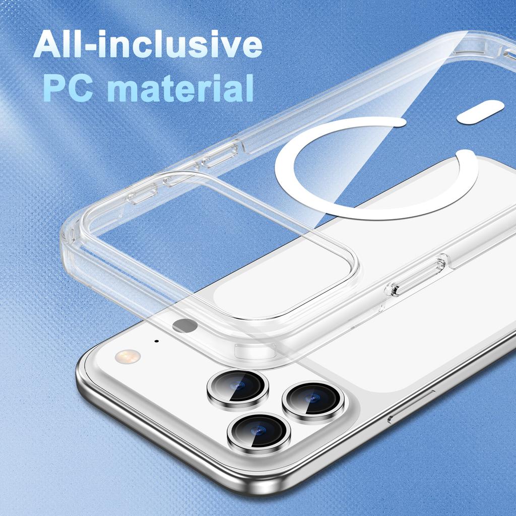 Für Apple 17 Magnetische Handyhülle 16 Transparent 15pro Rundumschutz 14 Offizielle Handy-Schutzhülle