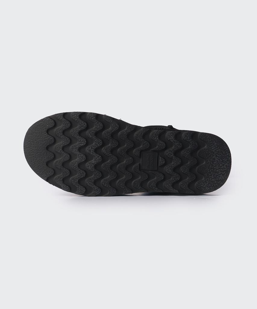 Musinsa Standard Woman Winter Pug Platform Boots [Black]