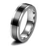 4 Stück Modische Eheringe Edelstahl Fidget Spinner Ringe Romantischer Knöchelring Geschenk für Männer Frauen