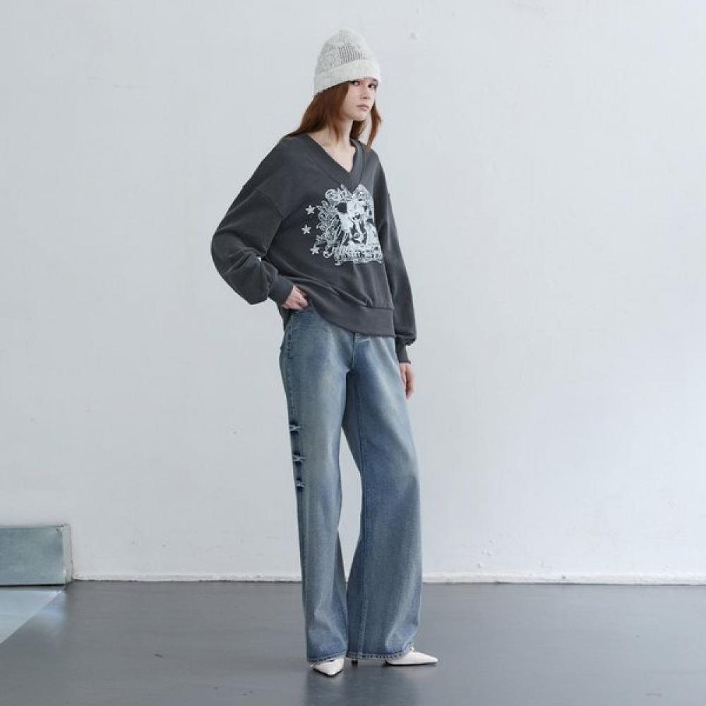 Egoist Semiwide Denim Pants  Er3odp01 