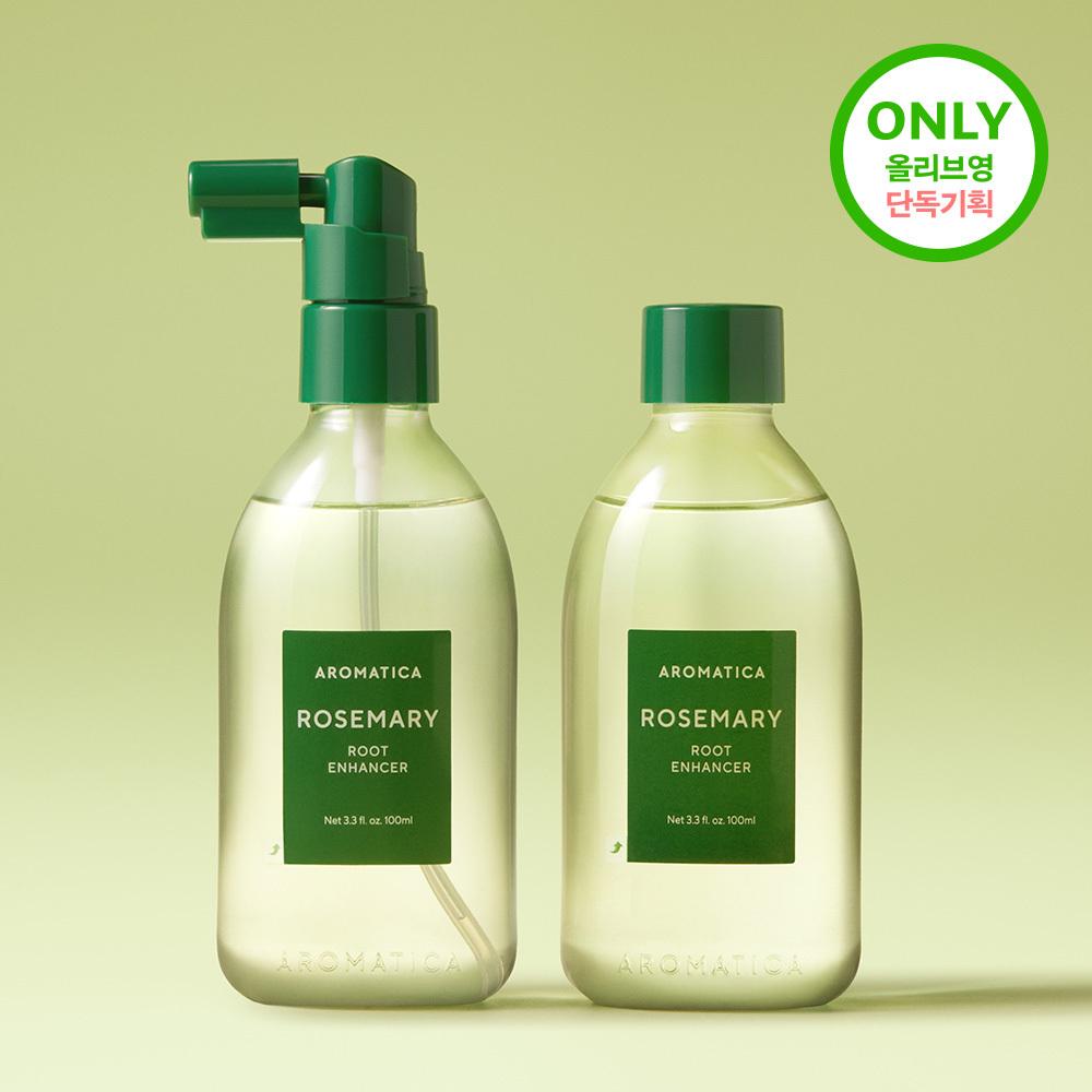 AROMATICA Rosemary Root Enhancer 100ml (Choose 1 of 3 types) (Single/Set)