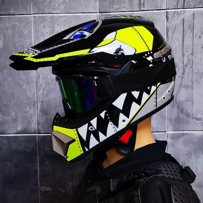 Hot Sale Motorcycle Helmet Racing Off-Road Helmet Men Moto Bike Downhill Am Dh Cross Para Moto Children Motocross Helmet Dot