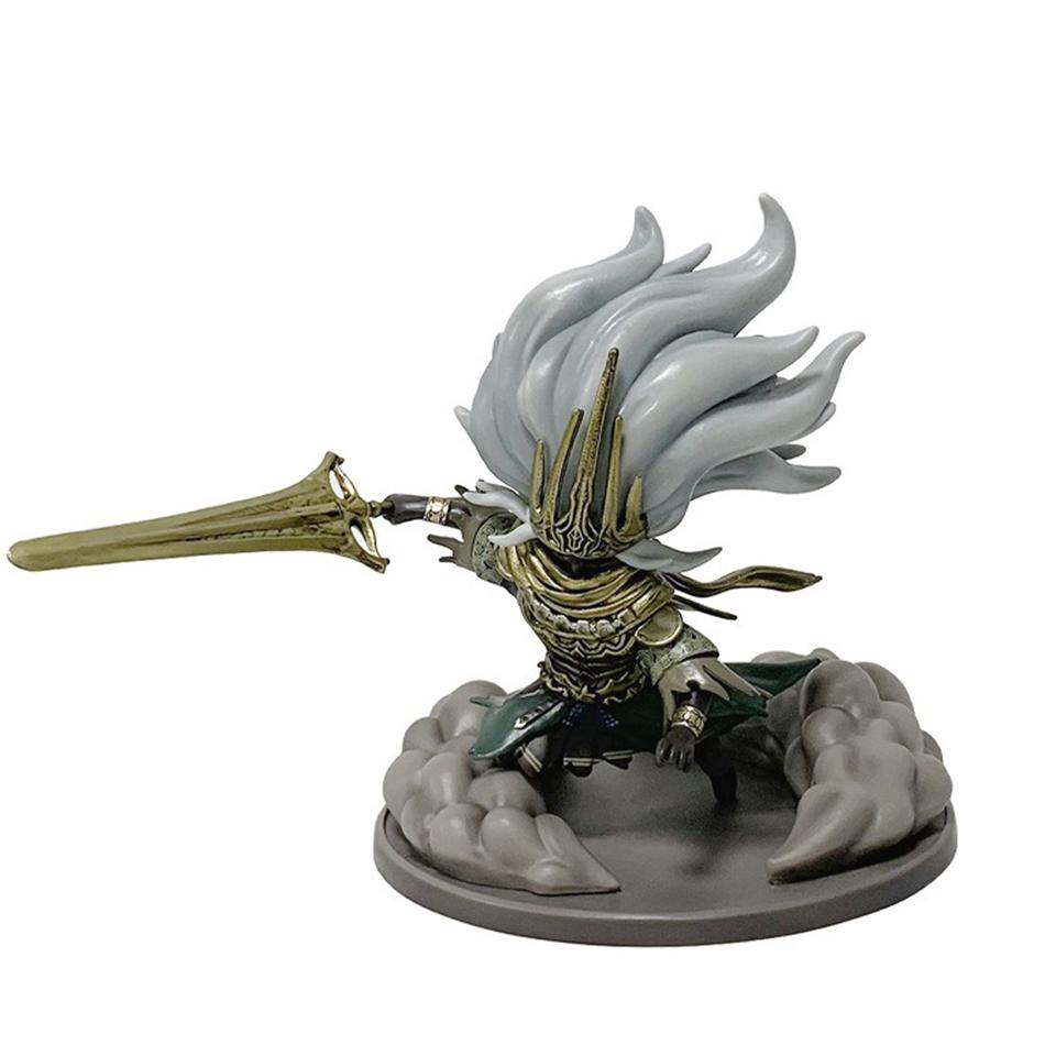 

14cm New Hot Dark Souls Nameless King Dragon-Slaying War God Sun Warrior Desktop Ornament Figure Model Toy Gift III PVC Kid Friendly Entertaining Fun