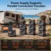 OSCAL PowerMax6000 Tragbare Powerstation 6000W 3600Wh LiFePO4 Solargenerator 57600Wh Erweiterbar 120V/240V USV Schnellladung APP für Zuhause Wohnmobil Off-Grid