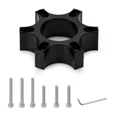 Aluminum Alloy 70mm Wheel Spacers Adapter Plate Ring for Thrustmaster T300RS Steering Wheel Upgrade Steering Wheel Adapter Plate