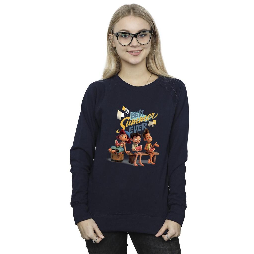 Disney Womens/Ladies Luca Best Summer Ever Sweatshirt