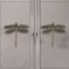 Brass Dragonfly Butterfly Handles Drawer Pulls Gold Cabinet Drawer Handles Cabinet Parts Furniture Accessories New Home Decor