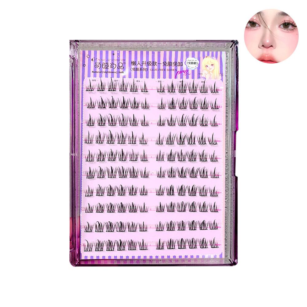 Natural Look Self Adhesive Cluster Lashes Accurate Lashes Self Adhesive  DIY Eyelash Extension