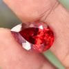 NATURAL Red Ruby CERTIFIED 14 Ct Pear Cut Loose Gemstone For Jewelry Making