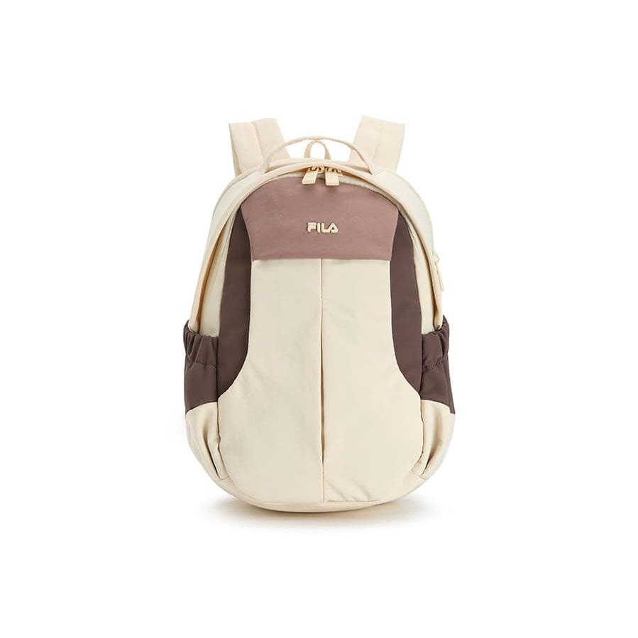 FILA Explore Lightweight Simple Fashion Casual Sports Backpack Unisex Backpack Magic-White A13U547132FIV Magic White
