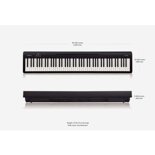Roland FP-10-BK Portable Digital Piano