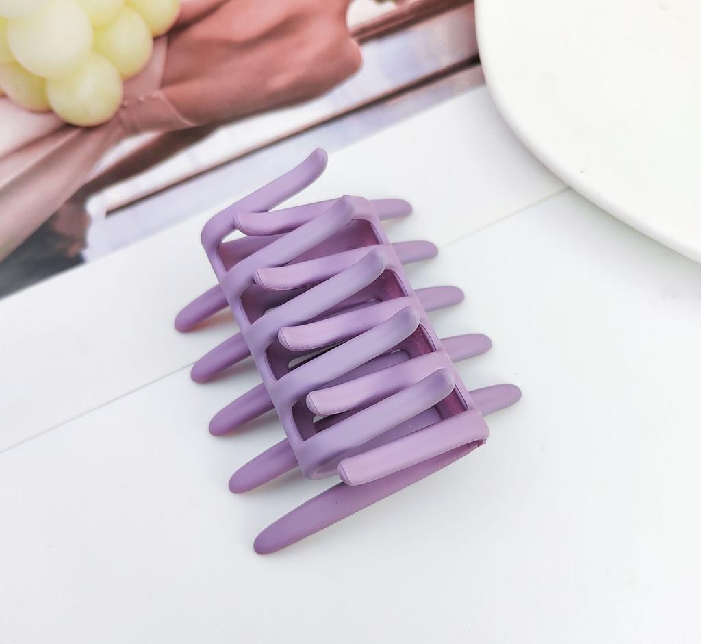 1 Stück Schwarzer Pferdeschwanz Haarnadel Haarschmuck Doppelseitiger Haarclip Haarkamm für Damen Mattierter Verzahnter Anti-Rutsch-Kamm