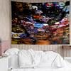 1PC Five Nights At bears Horror K-pop music group Tapestry Accessories for Bedroom,Livingroom, dormitory Room Wall Decor Fan Birthday Gifts