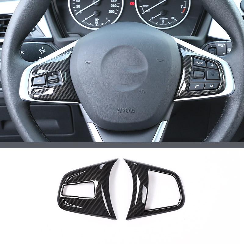 For BMW 2 Series F45 F46 2015-2018 Car Interior ABS Carbon Fiber Sticker Gear Shift Panel Cover Trim Accessories
