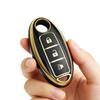 3 Buttons Protect Cover For NISSAN Maxima Altima Versa Sentra Sunny Sylphy Teana Qashqai X-Trail Juke TPU Car Key Shell Case Fob