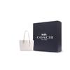 Coach Mollie Logo Zip Closure Reversible Leather Tote Shoulder Bag Women Bags Chalk-White CV968-SVHA