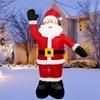 8 FT Christmas Inflatable Santa Claus Yard Decoration Lighted Blow Up Christmas Garden Lawn Decor Supplies