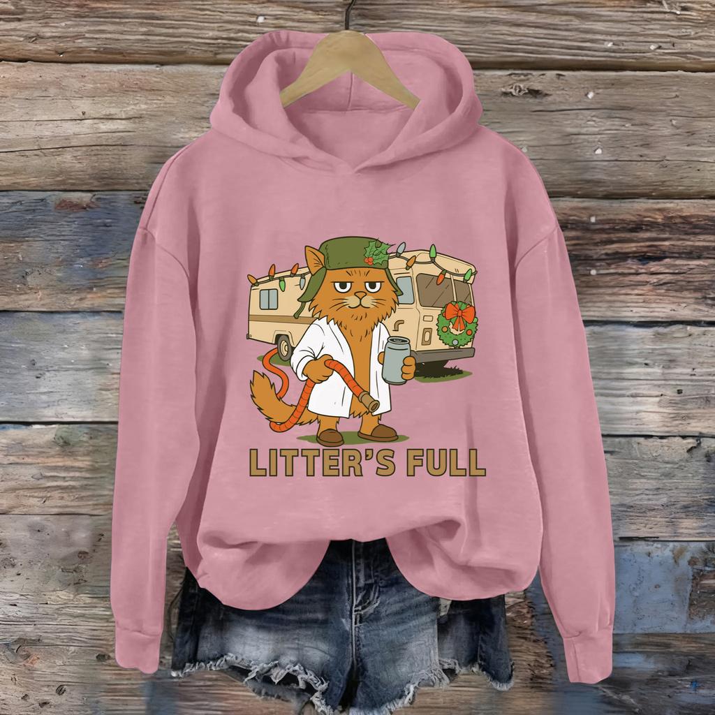 Women's Fashion Daily Versatile Casual Sweatshirts Long Sleeve Hooded Top Sweatshirts