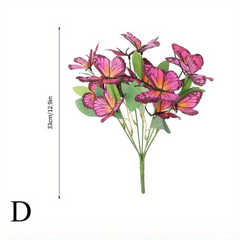 1Pc Simulation Christmas Egg Bouquet Rose Leaf Decorative Green Plant, Black Eucalyptus Fake Flowers