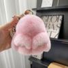Cute Plush Bunny Keychain: Pretend Dead Rabbit Doll Pendant – Perfect Mini Gift for Students & Fans