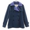 Trench Jacket S Navy Women Used
