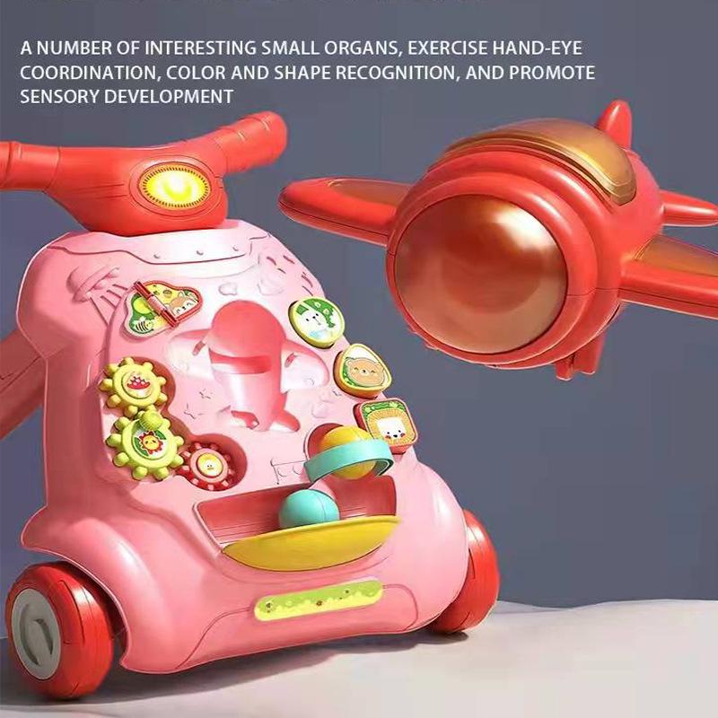 22 Years Cross-Border Multifunctional Anti-Fall Baby Hand-Push Walker Toy