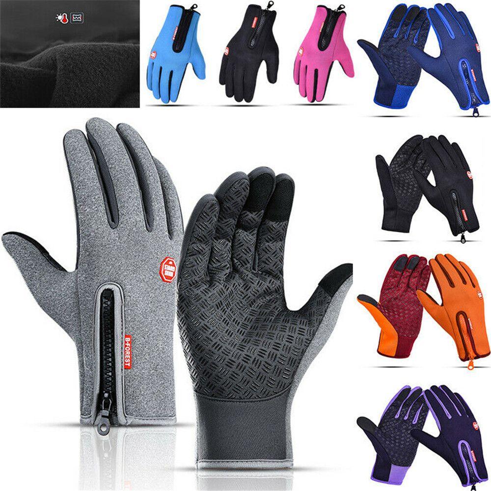 Cycling Windproof Skiing Riding Touch Screen Mitten Warm Gloves Anti-slip Sports Gloves