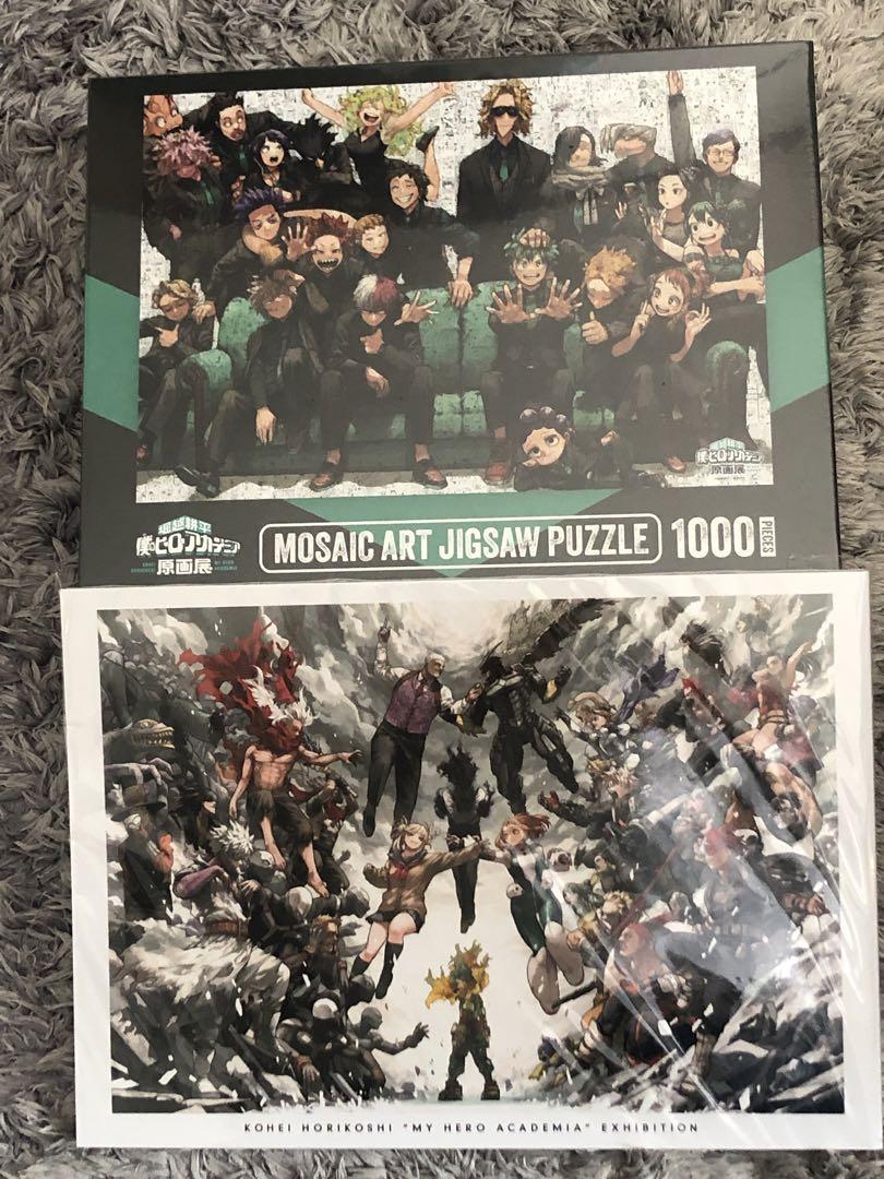 

[USED] My Hero Academia Original Art Exhibition Official Catalog Mosaic Art Puzzle
