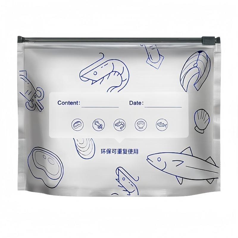 Food-grade Aluminum Foil Preservation Bags, Aluminum Foil Packaging Vacuum Bags, Meat Refrigerator Freezing Antibacterial Preservation Bags