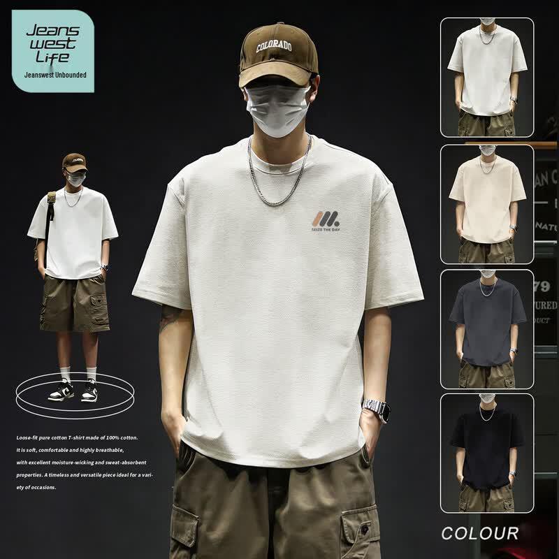 Jeanswest Life Men s 2026 Pure Cotton Short Sleeve T-Shirt 2XL