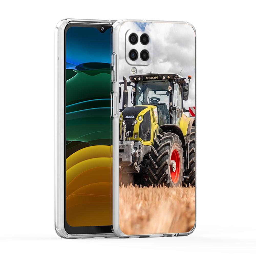 

Farm Bulldozer Phone Case Cover For Samsung Galaxy A53 A32 A52 A72 A13 A22 A51 A71 A41 A31 A21S 5G Transparent Soft Shell Coque Samsung A11