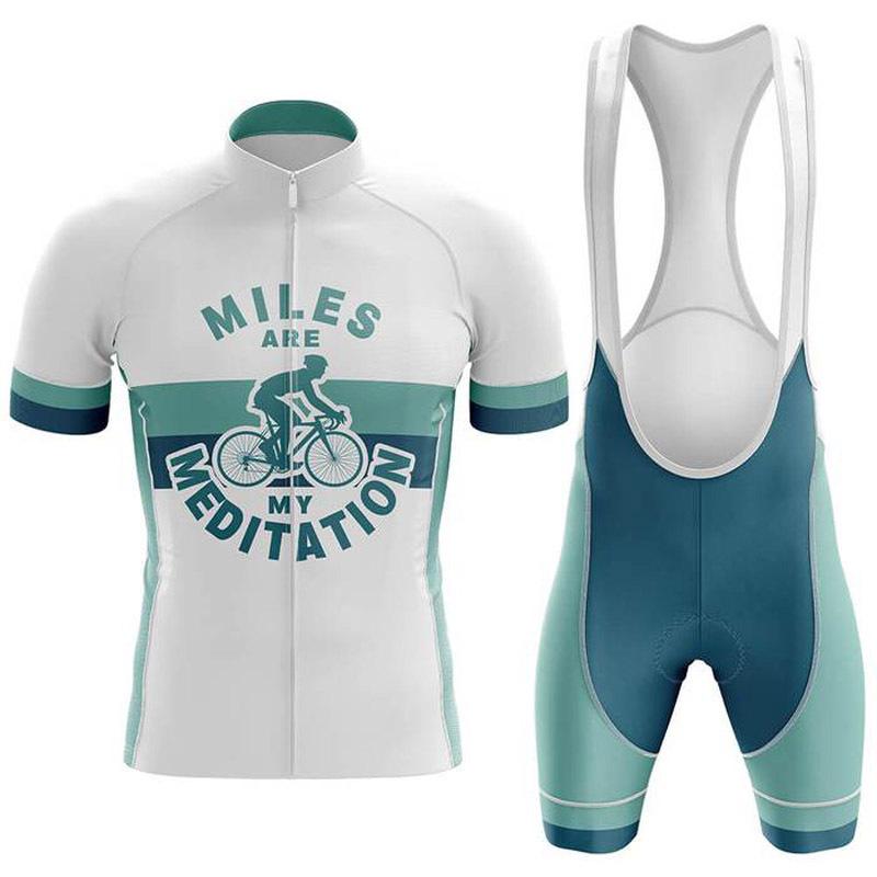 Cycling clothes short sleeve suits and cycling pants for outdoor riding