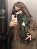 Cozy Retro-Style Unisex Cashmere Imitation Scarf – Warm Korean-Inspired Shawl for Autumn and Winter