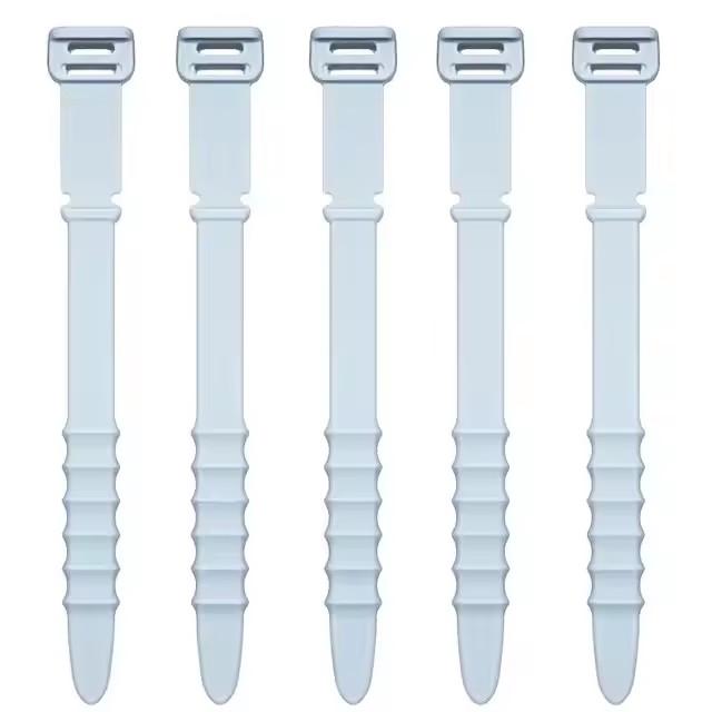 Silicone Cable Ties, Cord Organizer, Cable Straps, Reusable Cord Ties, Travel Cable Organizer, Cute Elastic Tie, Wire Ties