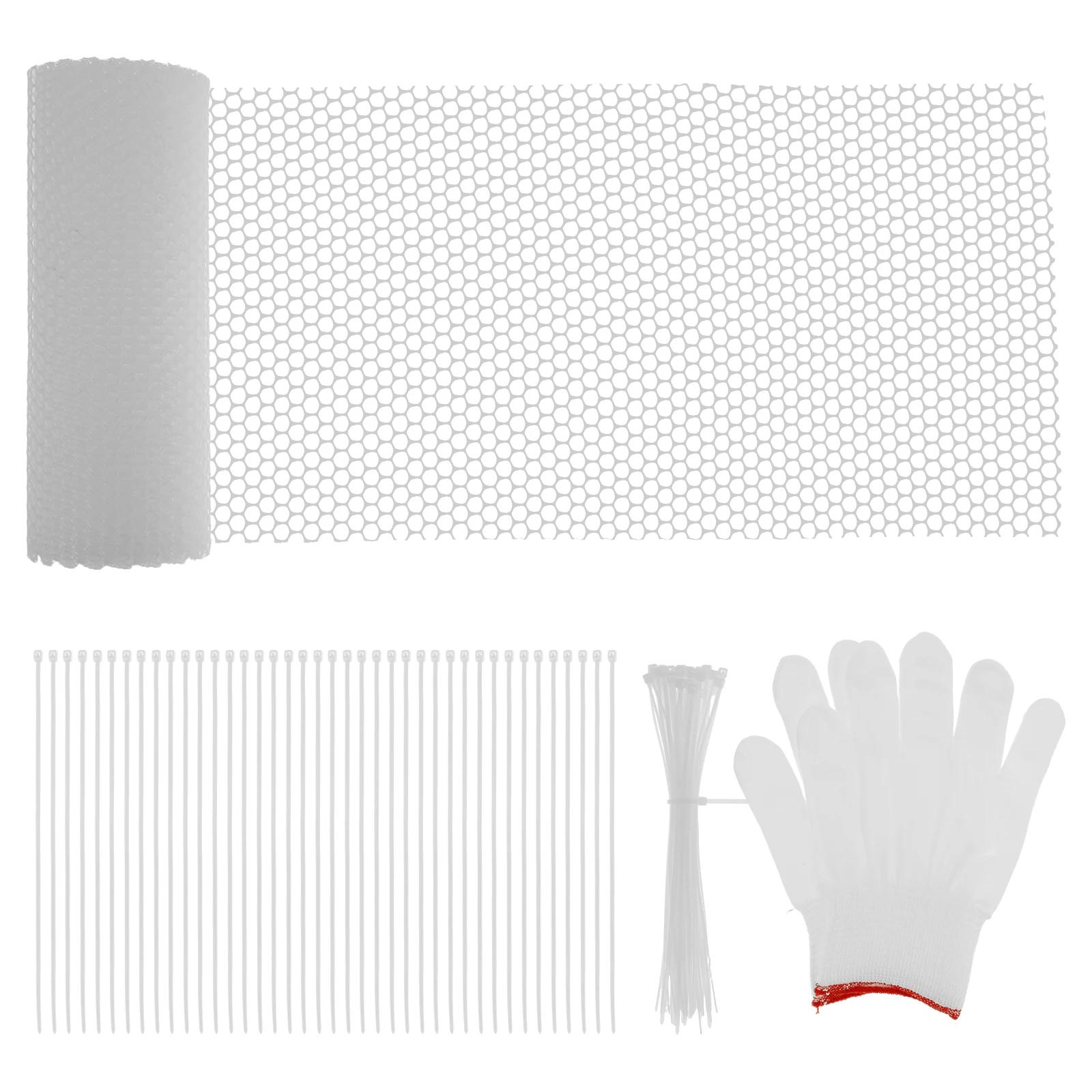 

Бампер-блокатор под диван, Дно кровати, Блокатор игрушек 5 м, Отрезаемый, с завязками и перчатками, Заполнитель щели в мебели, Сетка-барьер для домашних животных и детских игрушек белый