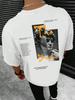 Streetwear Don'T Dream Your Life Live Your Dream Men Clothes Fashion Summer T-Shirts  100% Cotton Loose Tops Breathable Tee