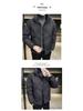 Winter 2023 Solid Color Stand Collar Down Jacket – Unisex 3D Cut, Thickened Coat