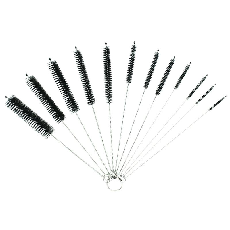 Nylon Bottle Straw Household Cleaning Brush Set Kitchen Cleaning Brushes Tube Bottle Straw Washing Cleaner