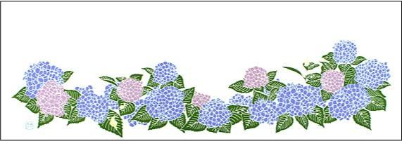 

Dyeing Anbo Hand Towel the Authentic Dyed Cotton Tokuoka Made in Japan 35cm x 100cm After Rain 100%