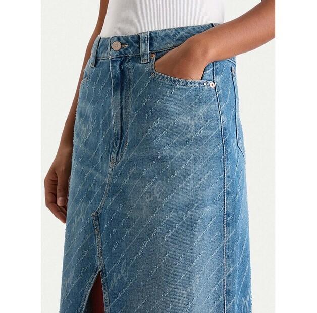 BOSS 50542445 Denim Skirt