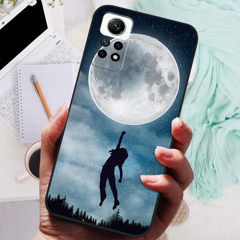 Cover For Redmi Note 12 Pro 4G Case Silicone Painted Soft Protective Black Coque For Xiaomi Redmi Note12 Pro 4G NFC Cartoon TPU