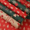 Christmas Themed Wrapping Paper Set 5 Pack 50x74cm Thick Recyclable Materials Assorted Seasonal Artwork