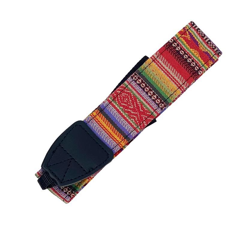 Retro Style Camera Strap Universal DSLR Strap for Canon Nikon Sony with Non-Slip Pad Durable Cotton 76cm Length Black