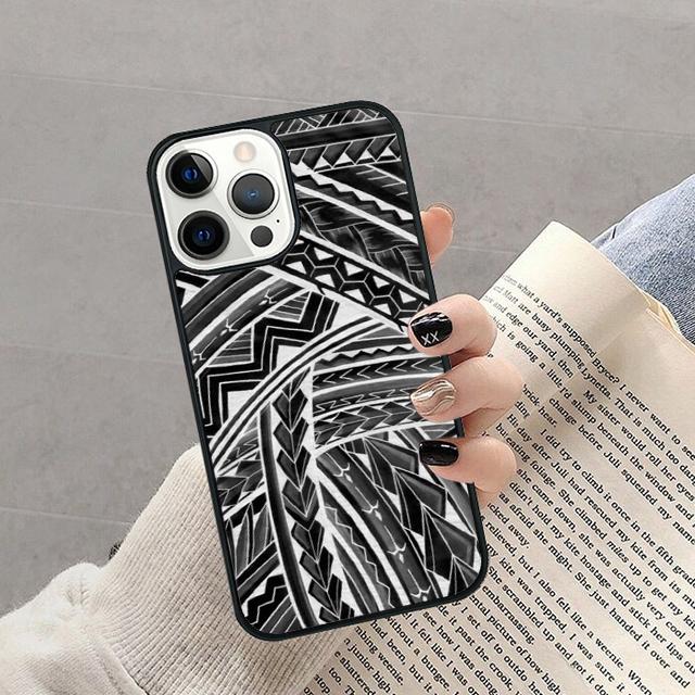 Polynesian Mix Phone Case For iPhone 17 Air 16 Pro Max 15 14 Plus 12 13 Soft Bumper Shell Cover Coque