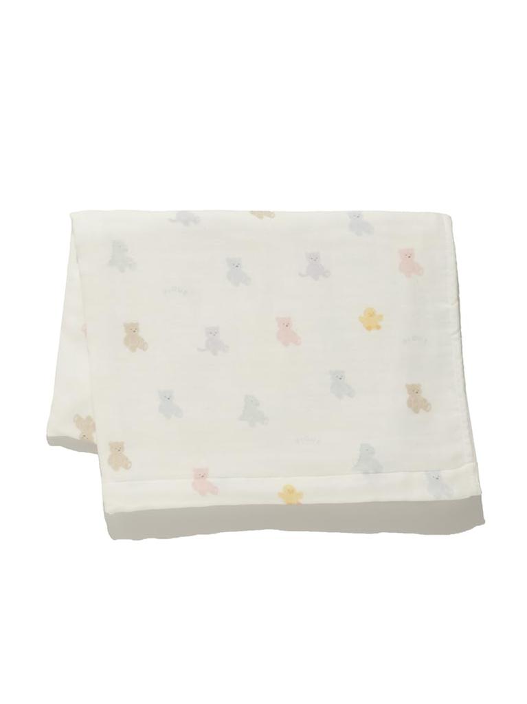 Gelato Pique Plush Gauze Blanket PSGG252838OWHTF [Sleep] [Baby]