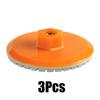 1/3/5pcs 80mm 3 Inch Cylindrical Abrasive Block Wet Dry Buff Disc for Polishing Sanding Marble Granite Concrete Countertop Stone