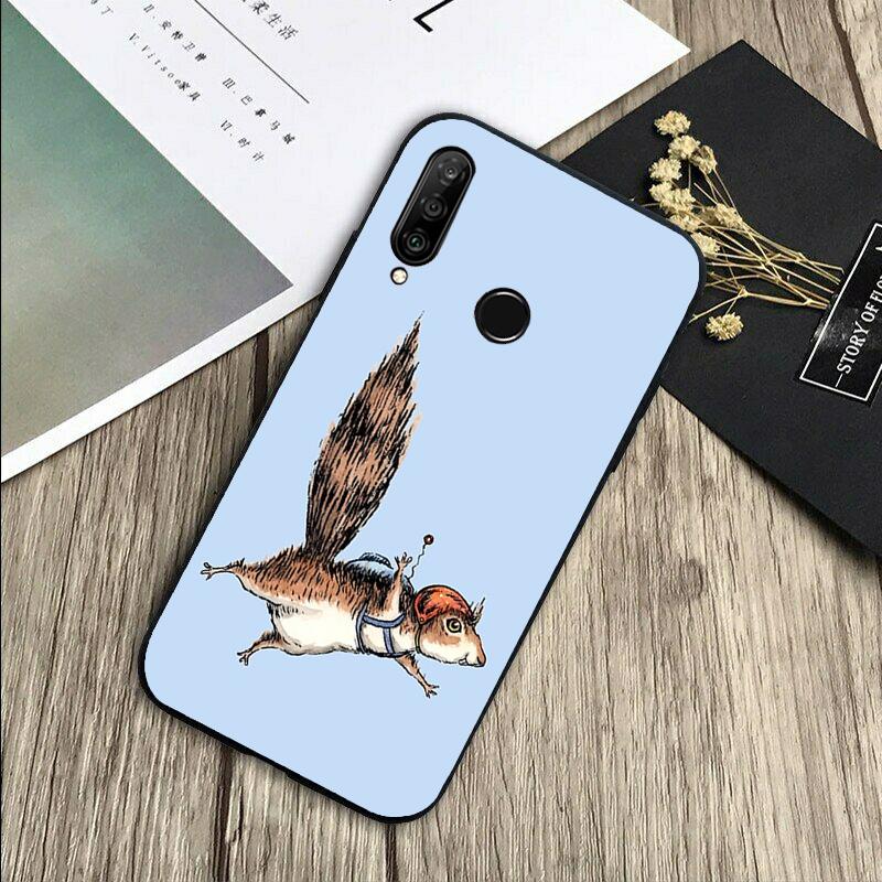 Cartoon Squirrel For Huawei Nova 8i 11i 12i 12s 9 10 SE Y60 Y70 Y90 Y72 Y73 Y61 Y91 P60 Pro P30 P40 Lite Case