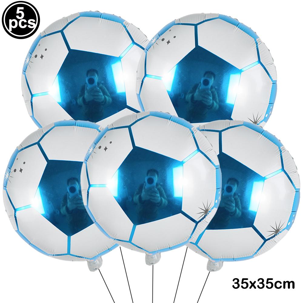 Standing Soccer Foil Balloon Kids Football Theme Birthday Party Baby Shower Decor Football Club Decor Supplies Boys Gifts